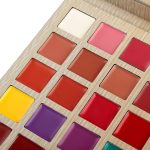 COSLUXE Lip Makeup Palette, Long Lasting Wear Lip Care Moisturizing #DE'LANCI Lipstick Set,Pigmented Festival Halloween Body Face Paint 25 Colors,Professional Blendable Lip Makeup for Girl/Women/Kids-All Skin - Image 5