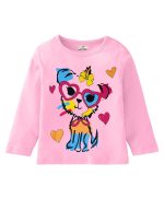 Kuchipoo Girls Full Sleeves Regular Fit Cotton T-Shirt - Image 8