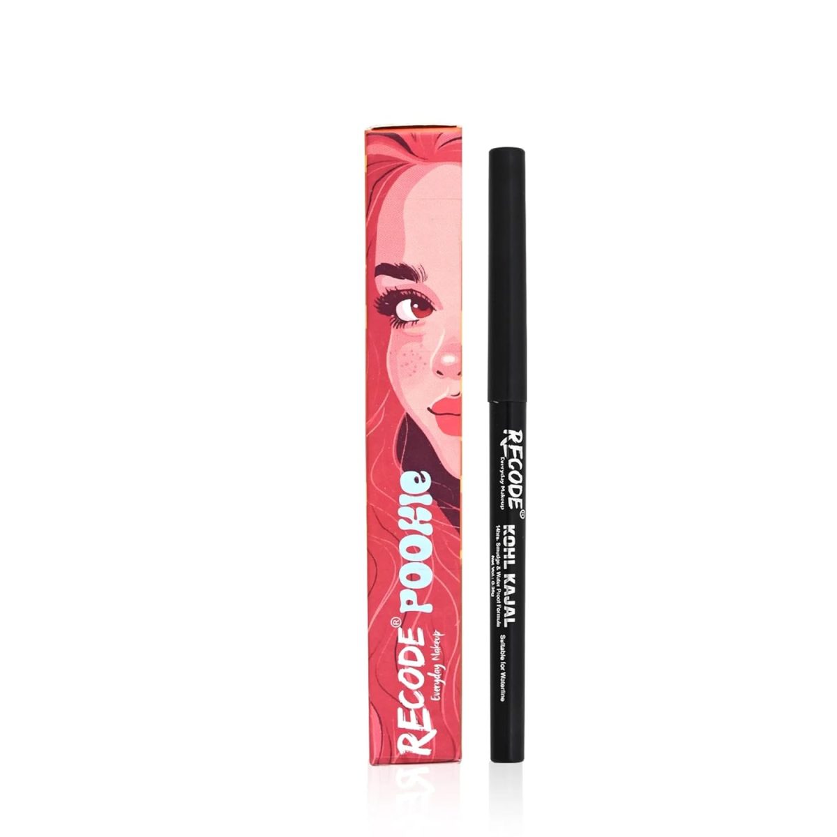 Recode Pookie Black Kajal-Everyday Makeup - 0.35G - Image 4