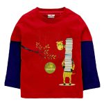 Kuchipoo Boys Regular Fit Cotton Blend T-Shirt Pack of 5 (KUC-TSHRT-121-1-2 Years, Multi-Colred) - Image 4
