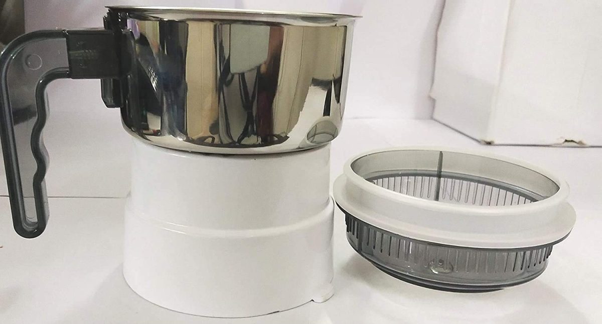 Sujata Chutney Steel Jar, 400 ml, (White), Stainless Steel (White_1) - Image 5