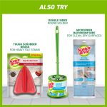 Scotch-Brite Bathroom Brush with abrasive scrubber for superior tile cleaning (Green,Pack of 1) - Image 6