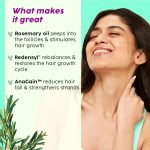 PLIX - THE PLANT FIX Fix Rosemary Advanced Anti Hair Fall Shampoo & Serum | Reducing Hair Loss & Breakage | All Hair Types | Men & Women | Sulphate & Parabeen Free| Dermatologically Tested, 440 g - Image 3