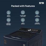 IFB 10 Kg 5 Star AI Powered Fully Automatic Top Load Washing Machine (TL S4RBS 10.0 Kg Aqua, Sparkle Silver, 2X Power Steam, 4 Years Comprehensive Warranty) - Image 9
