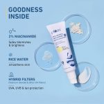 Plum 2% Niacinamide Sunscreen SPF 50 PA++++ With Rice Water | 4-hr Water Resistant | 3x Tan Reduction & Brightens | No White Cast, Lightweight, Non-Sticky | Dermatologically Tested | All Skin Types | Women & Men | 100% Vegan | 50g - Image 5