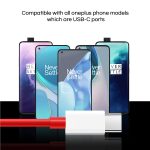 Original Oneplus 100W USB to Type C 1 meter Fast Charging Cable Compatible with oneplus 13,13r,12,12r,11,11r,10r,10t,10,10 pro,9 pro,9rt,8,8t,Nord 4,3,2,Ce 4,3,2,Ce4 lite,Ce3 lite, Red - Image 6