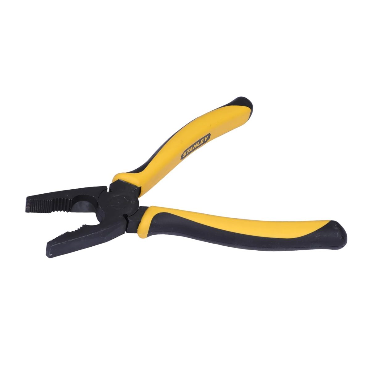 STANLEY 70-482 8'' Sturdy Steel Combination Plier with Anti-Rust properties for gripping, holding and cutting wires, YELLOW & BLACK - Image 6