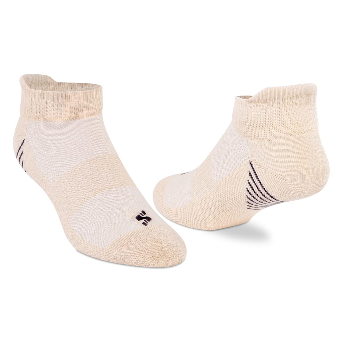 Supersox Ankle Sports Socks for Women, Made With Breathable, Anti Odour & Moisture Absorbent Cotton with Durable Welt & Cushioned Bottom (Pack of 3) - Image 3