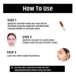 Insight Liquid HD Concealer |Light Weight Concealer With Full Coverage |Easily Blendable Concealer For Face Makeup(CR111-MN20) - Image 3