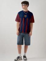 crazymonk Barcelona Printed Graphic Oversized T-Shirt - Multi Color - Image 3