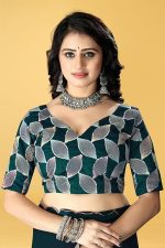 SWADESI STUFF Georgette Embroidered Saree for Women - Image 7
