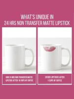 Insight Cosmetics 24 Hrs Non Transfer Matte Lipstick |Matte Finish |Lightweight Lipstick |Lasts For 24Hrs |Nourishes Lips & Great For Daily Use |Highly Pigmented(Too Chic - 21) - Image 4