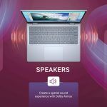 Dell Inspiron 5440 Laptop, Intel Core i5-1334U Processor, 16GB, 1TB, 14" (35.56cm) FHD+AG NonTouch 250nits WVA Display, Backlit+FPR KB, Win 11 + MSO'24, 15 Month McAfee Antivirus, Ice Blue, 1.54kg - Image 3
