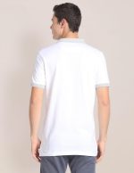 U.S. POLO ASSN. Men's Ribbed Collar Pure Cotton Slim Fit Polo Shirt - Image 7
