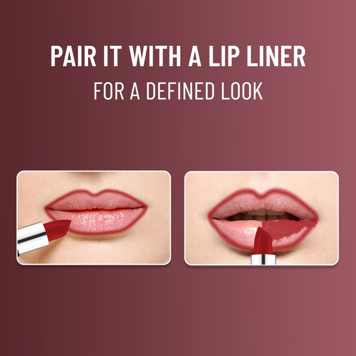 Swiss Beauty Pure Matte Creamy Lipstick | Non-drying, Highly pigmented Lipstick | Shade- Hot Nude, 3.8gm| - Image 4