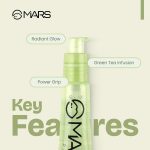 MARS Glow O' Clock Gel Primer for Face Makeup (30ml) | Enriched with Hyaluronic Acid & Green Tea Extracts | Dewy Primer | Long Lasting | Power Grip | Ideal for Dry Skin | Airless Pump Dispenser - Image 3