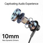 pTron Tangentbeat in Ear Bluetooth 5.0 Wireless Headphones with Mic, Deep Bass, 10mm Drivers, Clear Calls, Dual Pairing, Fast Charging, Magnetic Buds, Voice Assistant & IPX4 Wireless Neckband (Black - Image 4