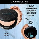 Maybelline New York Fit Me Shade 220 Natural Beige, Matte Compact Powder For Oily Skin, 8G - Powder That Protects Skin From Sun, Absorbs Oil, Sweat And Helps You To Stay Fresh For Upto 12Hrs. - Image 2