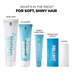Bblunt Salon Secret High Shine Crème Hair Colour, 100g - Chocolate Dark Brown 3 (Pack Of 1) With Shine Tonic, 8ml - Image 2