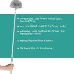 Spotzero by Milton Plastic Web Blaster Jala Cleaning Broom/Brush with Long Extendable Handle and Flexible bristles (Aqua Green) - Image 6