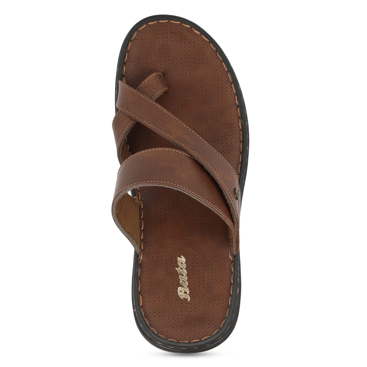 Bata Men TOMMEN TR Tan Sandals, - Image 5