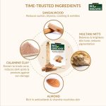 Indus Valley Bio Organic Sandalwood Face Pack Powder | Lightens Suntan, Dark Spots & Pigmentation | Prevents Acne Breakouts | Enriched with Chandan Powder for Glowing Skin & Tan Removal - 200g - Image 4