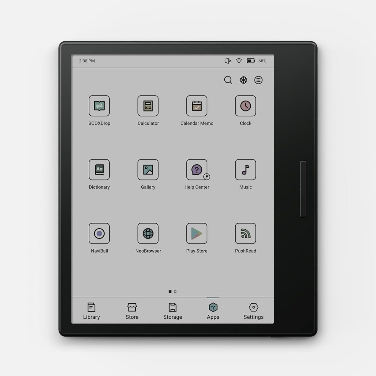 B00X Tablet Go Color 7 ePaper E Ink Tablet 4G 64G Front Light (Black) - Image 3