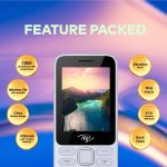 itel it5330 Keypad Mobile Phone | 2.8" Big Display | Premium Glass-Like Back Design | 1900mAh Long-Lasting Battery | Auto Call Recording | Wireless FM | Light Blue - Image 6