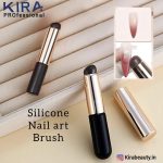 KIRA Silicone Lip Brush for Lip Coloring Lip Makeup Brush for Even & Detailed Application on Lip Color Silicone Tip for Easy Use & Hygiene Lip Brush with Portability - Image 2