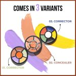 INSIGHT Cosmetics Natural Pro Concealer Palette-Corrector, Medium |Conceal |Correct |Contour |Waterproof |Crease Resistance |Long Lasting |Oil Control (Cr105-Corrector) - Image 5