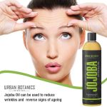 UrbanBotanics® Cold Pressed Jojoba Oil for Skin & Hair - Virgin & Unrefined - 100ml - Image 6
