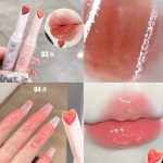 Gege Bear 6-Piece Heart-Shaped Jelly Lip Gloss Set, Hydrating Lipstick for Women and Girls, Moisturizing Non-Sticky Formula, Perfect for Everyday Use (6 Pcs Set, 3.2g each) - Image 7