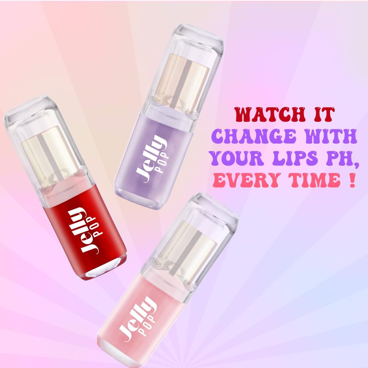 Glam21 Jelly Pop fruity gel lipstick| Moisturising | Glossy Finish | Gives a Natural Colour | Lightweight | 01- Cranberry Pink, 3.5gm - Image 7