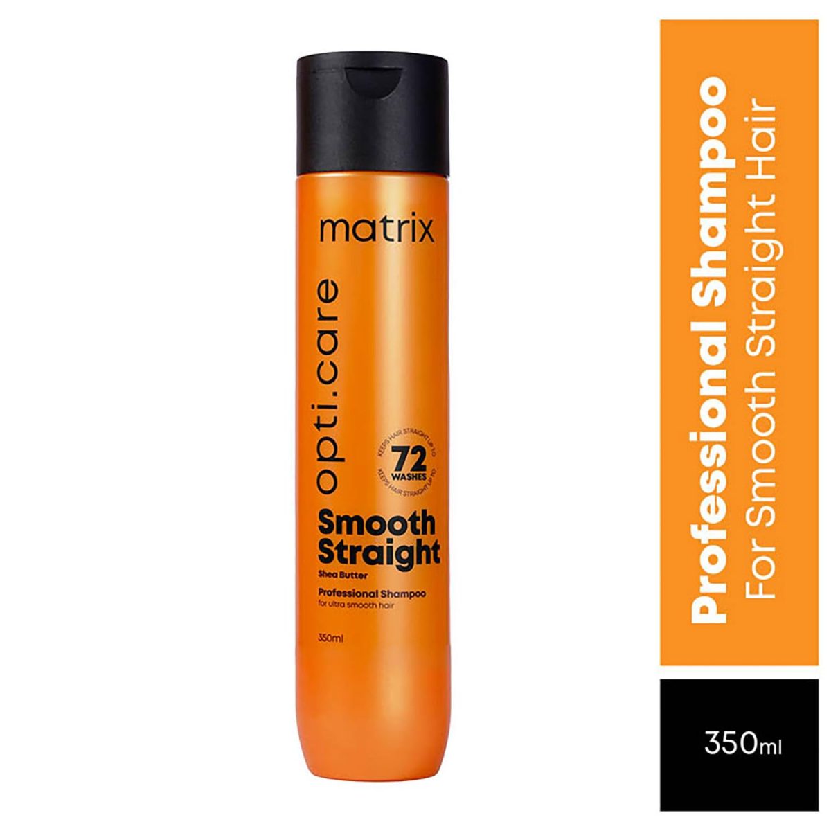 Matrix Opti.Care Professional Shampoo for Salon Smooth Straight Hair | Control Frizzy Hair for up to 4 Days | With Shea Butter | No Added Parabens | (350 ml) - Image 7