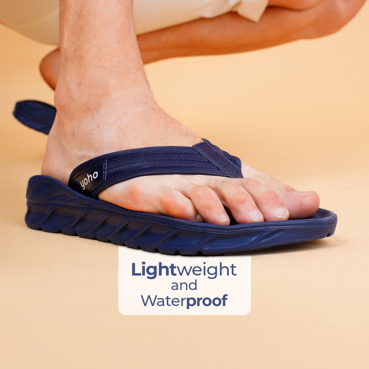YOHO Cushion Slippers for Men| Durable| Lightweight| Waterproof - Image 2