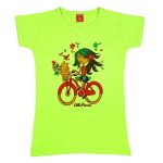 Ezee Sleeves Combo of Girl's Cotton T-Shirt & Top/Half Sleeves T-Shirts for Girls - Pack of 5(Multicolour) - Image 3