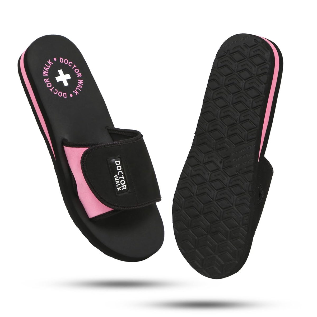 Doctor Walk Flip Flop for Women | Soft Comfortable | Breathable | Fashionable | Stylish | Trendy | Super soft | Lightweight | Anti-Slip Sole | Indoor & Outdoor | (DW-029)(Pink) - Image 9