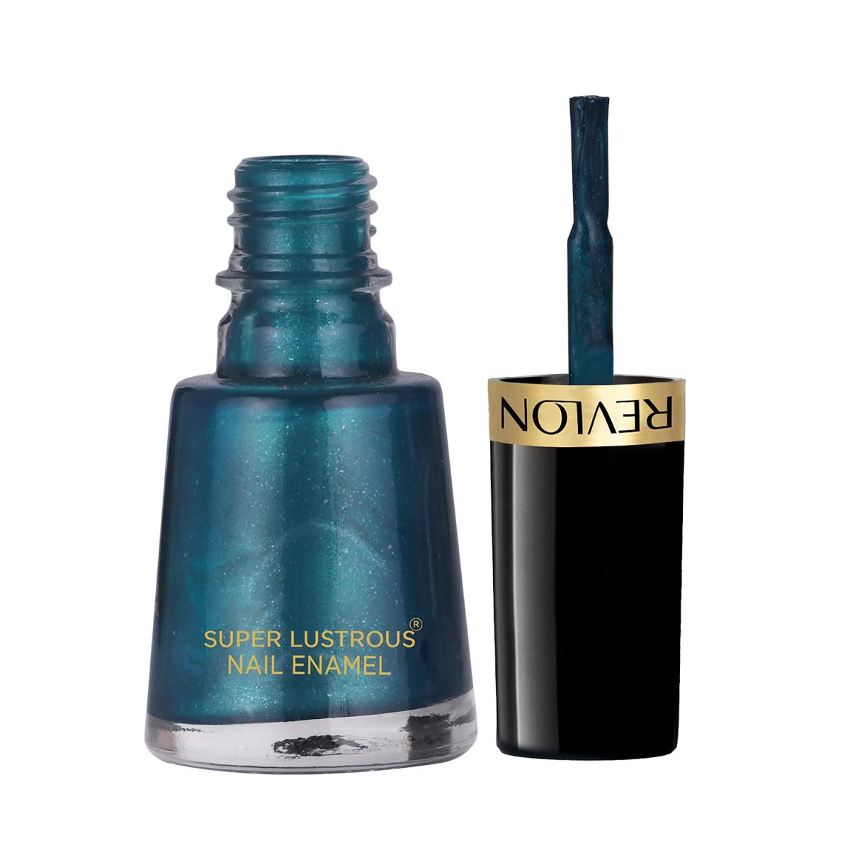 Revlon Nail Enamel, Peacock Blue, 8ml - Image 5