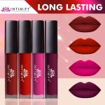 Liquid Matte Lip Stick, 8-Hour Long Stay, Long Lasting & Waterproof, Lipstick Combo (Red, Maroon, Pink, Purple – Pack Of 4) For Women - Image 3