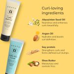 Arata Curl Styling Combo (Mini) - Curl Cream (50ml) + Gel (50ml) For Dry, Frizzy, Wavy, Curly Hair | Reduces Frizz | Moisturises, Hydrates & Defines Curls | Natural Hold | No Sulphate,Paraben,Silicone - Image 3