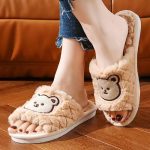 Panihari Cartoon Design Warm Slipper for Women's Fur Flip Flops Fur Winter Fashion Slipper for House and Bedroom Slides & Home Indoor Outdoor (1 Pair) - Image 2