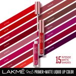 LAKMÉ 9 to 5 Primer + Matte Liquid Lipstick - Mp1 Everyday Pink, 4.2 ml - Image 4
