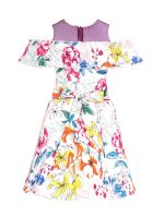 Naughty Ninos Girls Pleated Knee Length Dress - Image 2