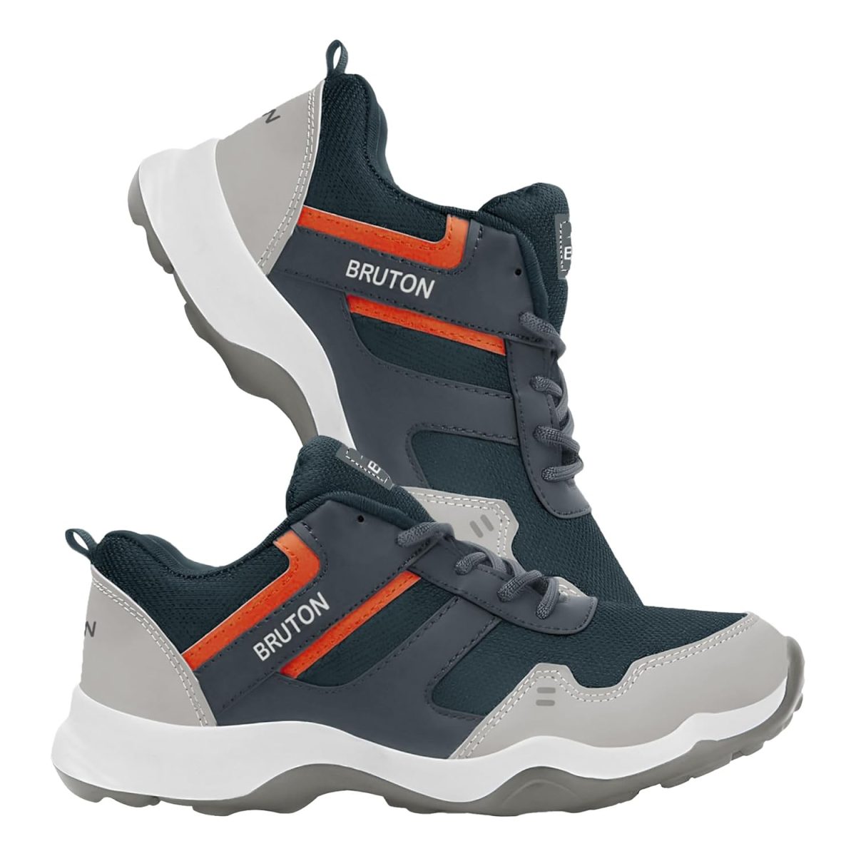 BRUTON EVA Lite Sport Shoes Running Shoes for Men- Grey - Image 7