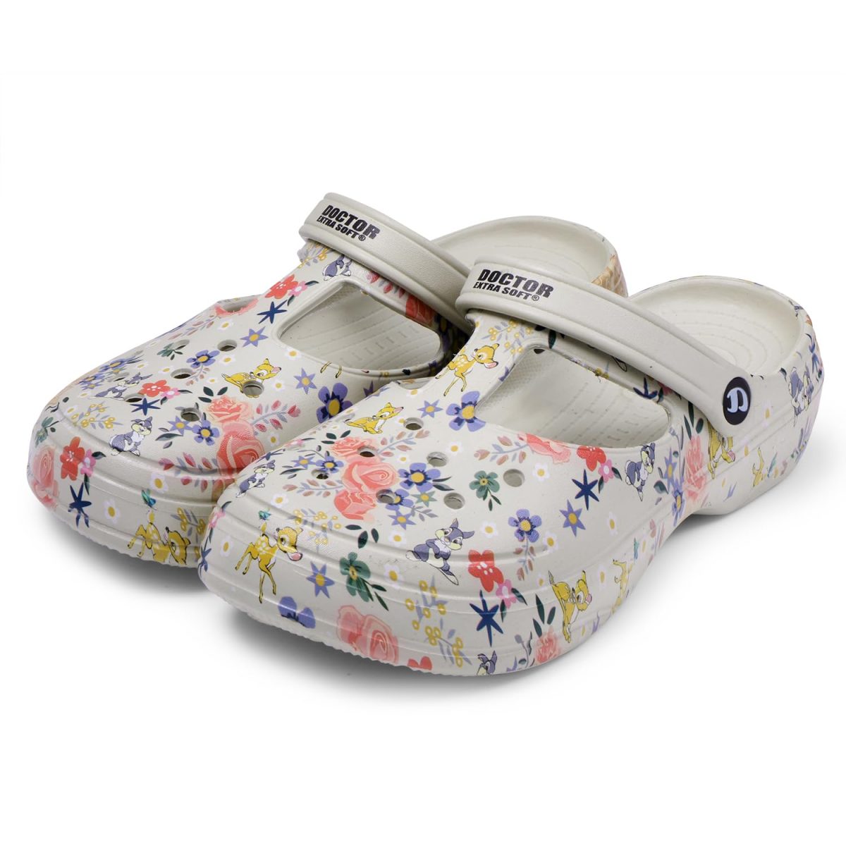 DOCTOR EXTRA SOFT Women's Classic Casual Clogs/Sandals with Adjustable Back Strap for Adult | Comfortable & Light Weight | Stylish & Anti-Skid | Waterproof & Everyday Use Mules for Girls & Ladies D-512 - Image 6