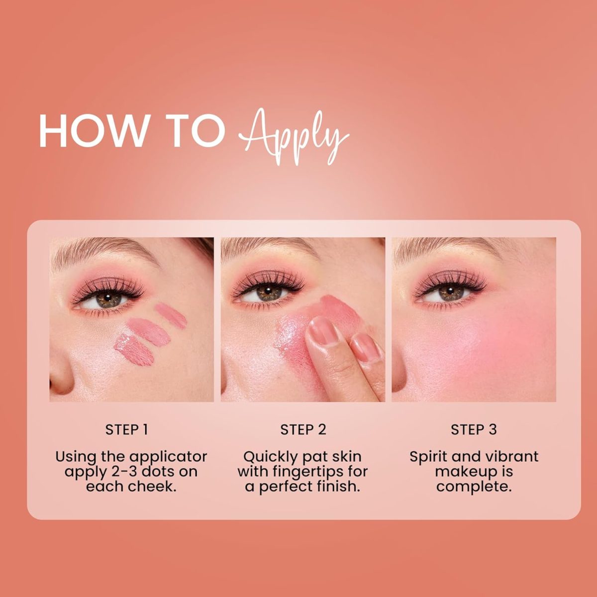 Seven Seas Cheek Bloom Liquid Blusher & Lip Gloss | Highly Pigmented | Long-lasting | Waterproof | Buildable & Blendable | All Skin Types | (Shade- 04 Natural Blush-5g) - Image 5