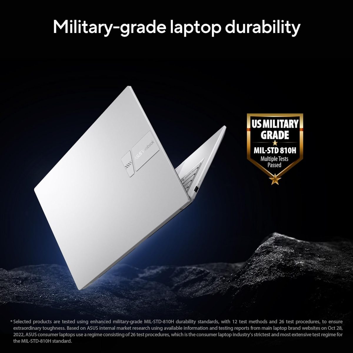 ASUS Vivobook 14, Core i3-1215U 12th Gen, Thin and Light Laptop, 14" (35.56 cm) FHD, 60Hz (8 GB RAM/512GB SSD/Windows11/Office 2021/Fingerprint/42WHr /Silver/1.40 kg), X1404ZA-NK322WS - Image 9