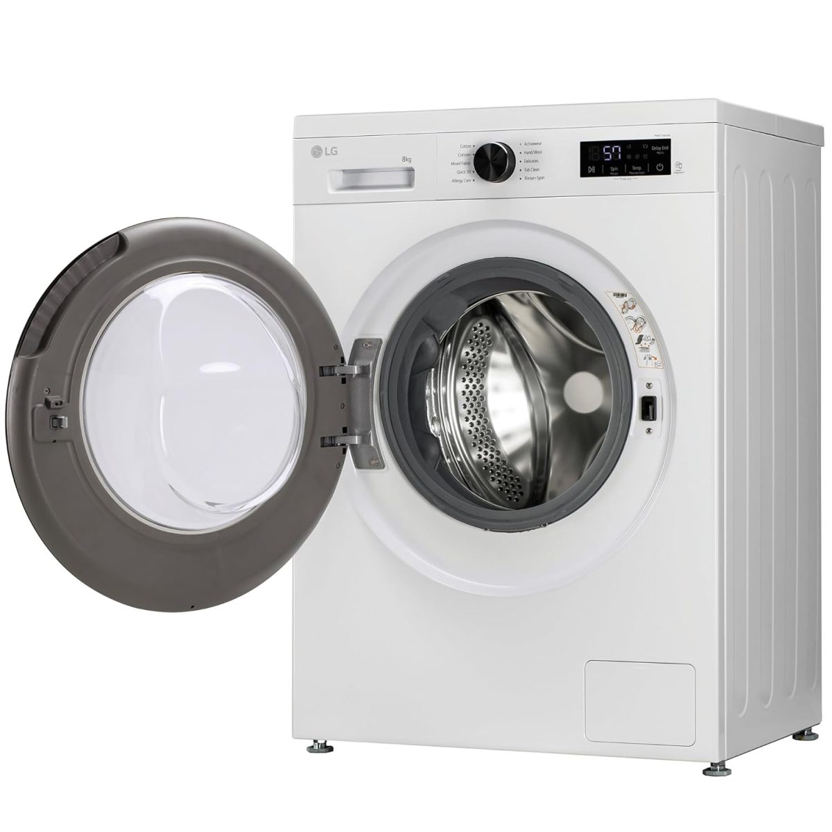 LG 8 Kg 5 Star Steam, Inverter Direct Drive Technology, 6 Motion DD, Fully-Automatic Front Load Washing Machine (FHB1208Z2W, Dial + Full Touch Buttons & LED Display, Essence White) - Image 13