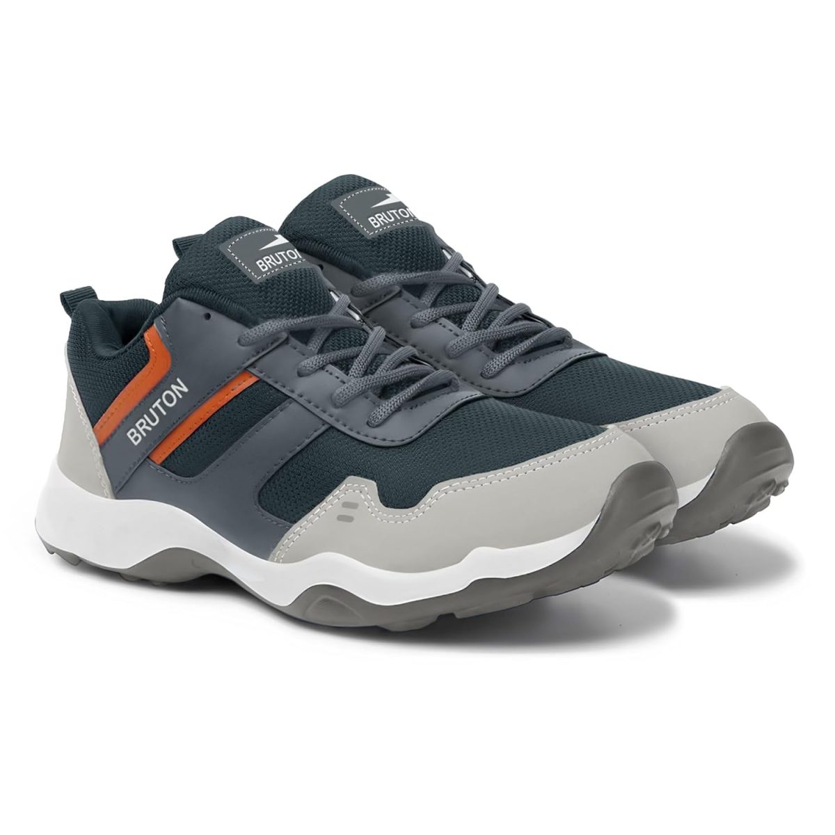 BRUTON EVA Lite Sport Shoes Running Shoes for Men- Grey - Image 6