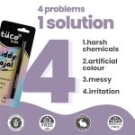 TuCo Kids Matte Kajal With Castor Oil & Almond | Safe Kajal For Babies | Water-Proof, Preservative-Free & 100% Lead-Free | No Added Harmful Chemicals, Black - Image 4